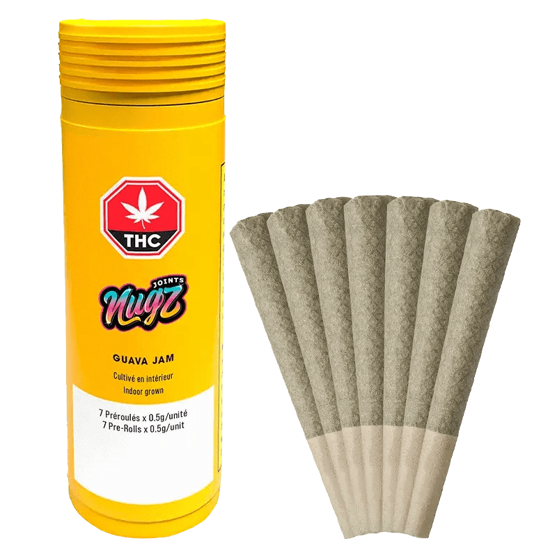 Nugz - Guava Jam 7 x 0.5g Pre-Rolls