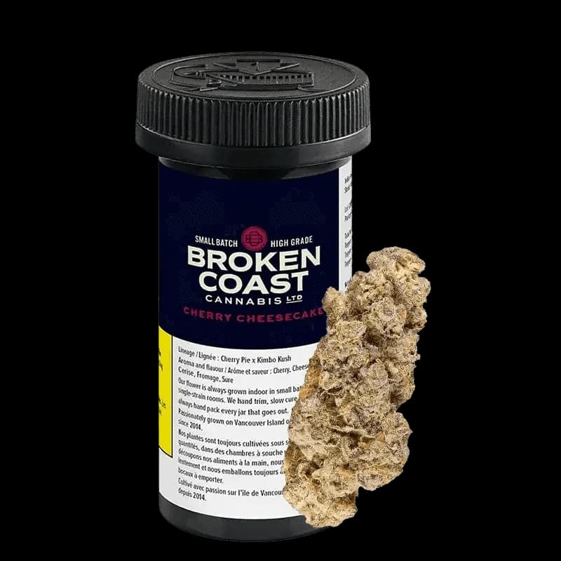 Broken Coast - Cherry Cheesecake 7g Dried Flower