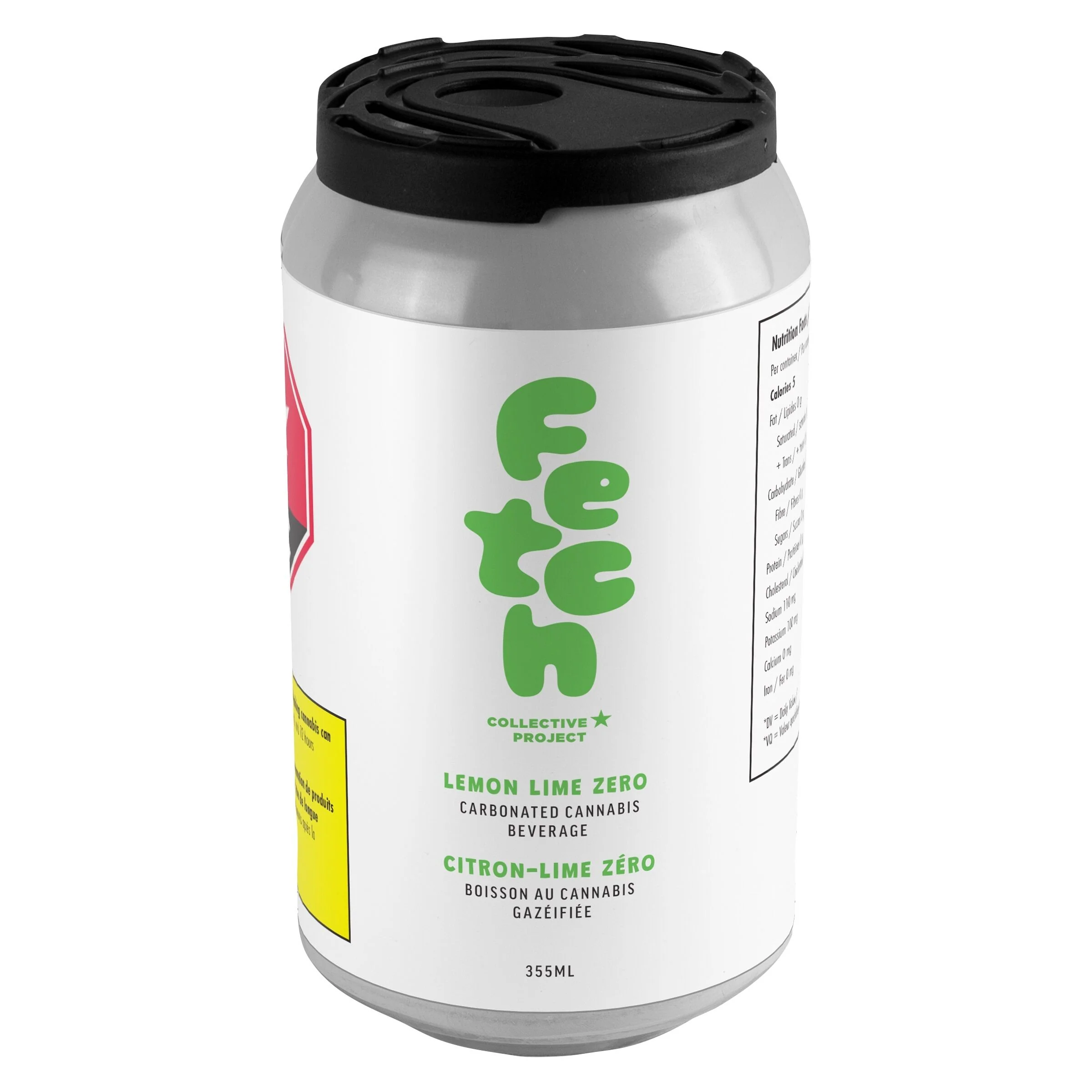 Fetch - (Fetch )Lemon Lime Zero THC 355mL soda