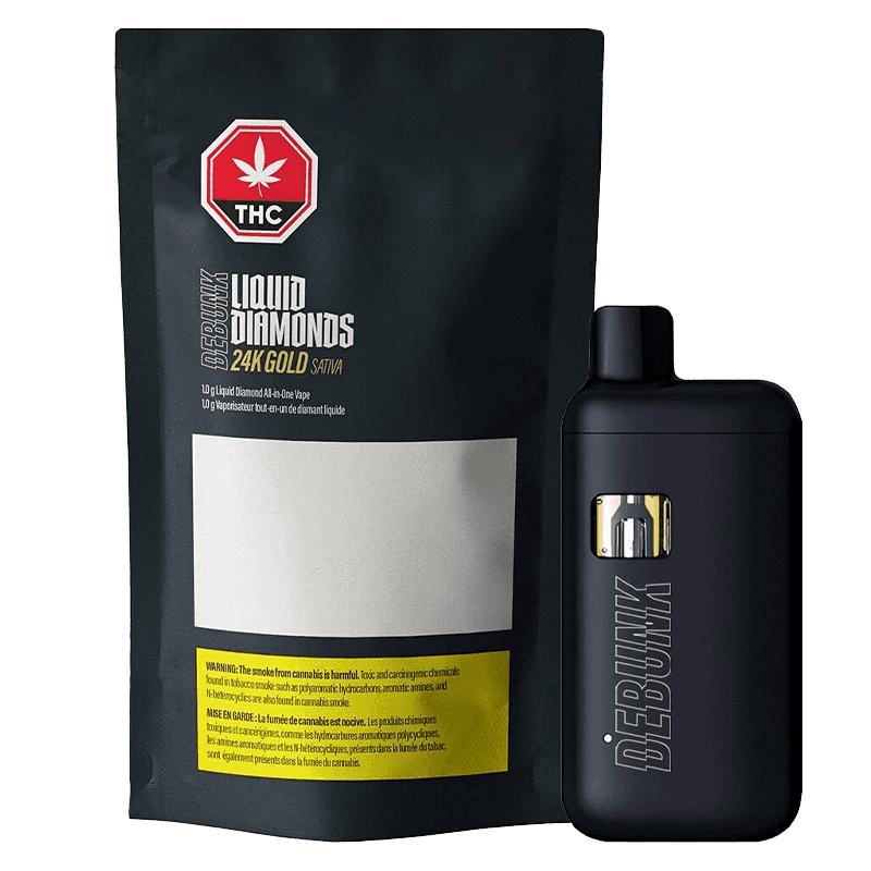DEBUNK - Debunk 24K Gold Liquid Diamond 1g Disposable Vape
