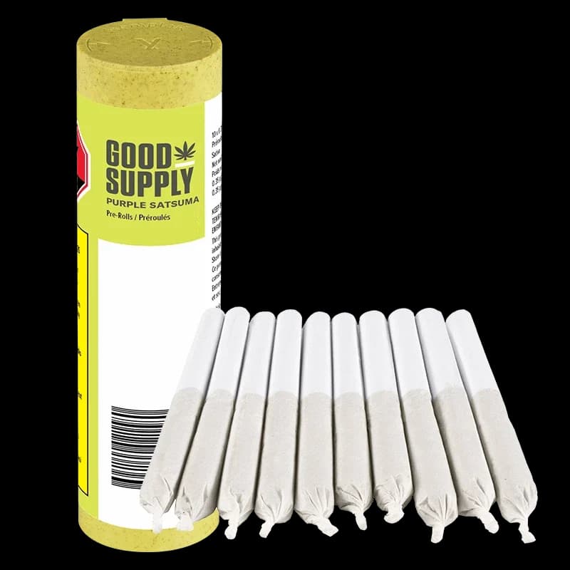 Good Supply - Purple Satsuma 10 x 0.35g Pre-Rolls by Good Supply - Pre-Rolls