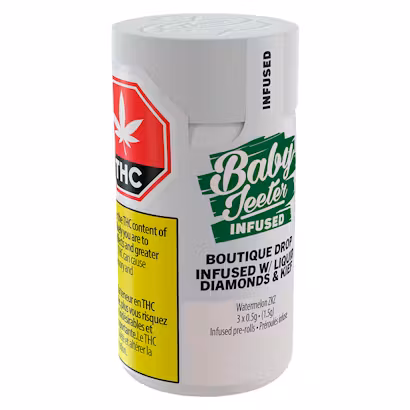 Jeeter - Baby Jeeter Boutique Drop watermelon zkz 3 x 0.5g Infused Pre-Rolls