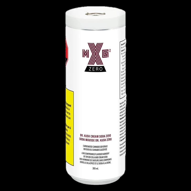 XMG Zero - XMG Zero Dr. Kush Cream Soda Zero 355ml Soda