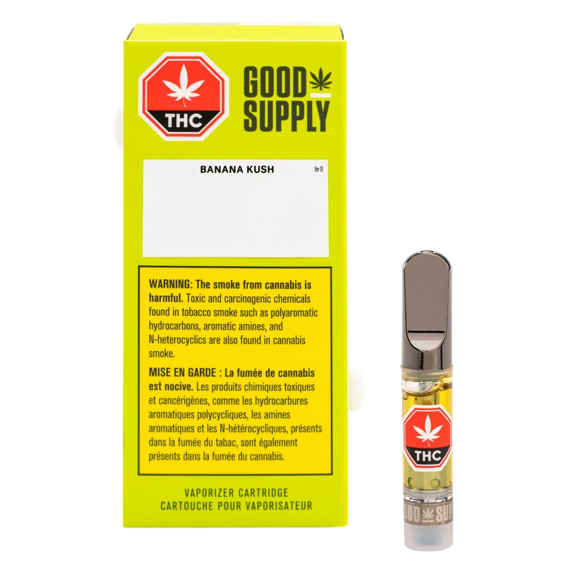 Good Supply Banana Kush 1g Vape Cartridge 