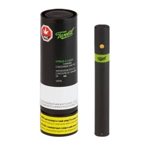 Tweed - Tweed Citrus C-Land 0.3 g Disposable Vape Pen