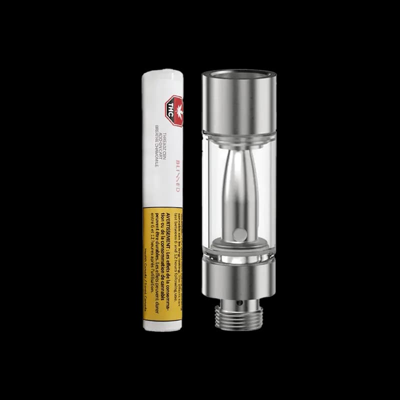 Blissed - Blissed Threadz CBN Add-On Cart Breathe Chamomile 0.5g Prefilled Vape Cartridge