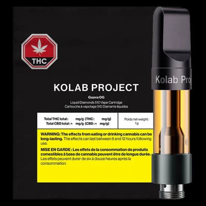 Kolab Project - Guava OG Diamonds 1g Prefilled Vape Cartridge