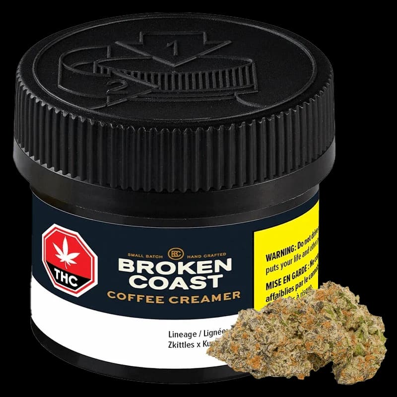 Broken Coast - Coffee Creamer 3.5g Dried Flower