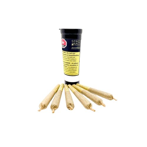 SPACE RACE CANNABIS - Moonwalkers 6 x 0.4g Pre-Rolls