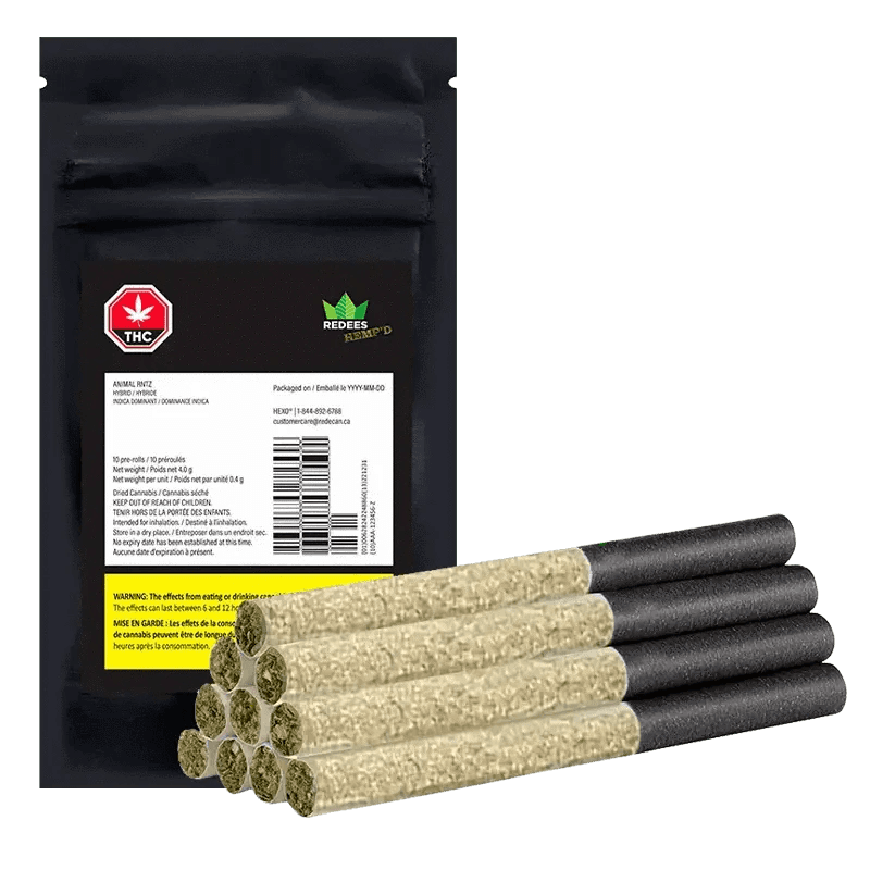 Redecan - Animal Rntz Redees 10 x 0.4g Pre-Rolls