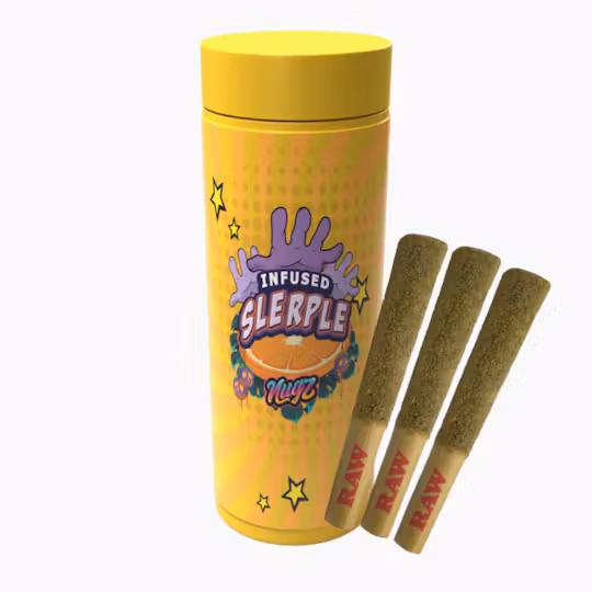 Tribal - Slerple 3 x 0.6g Resin Infused Pre-Rolls