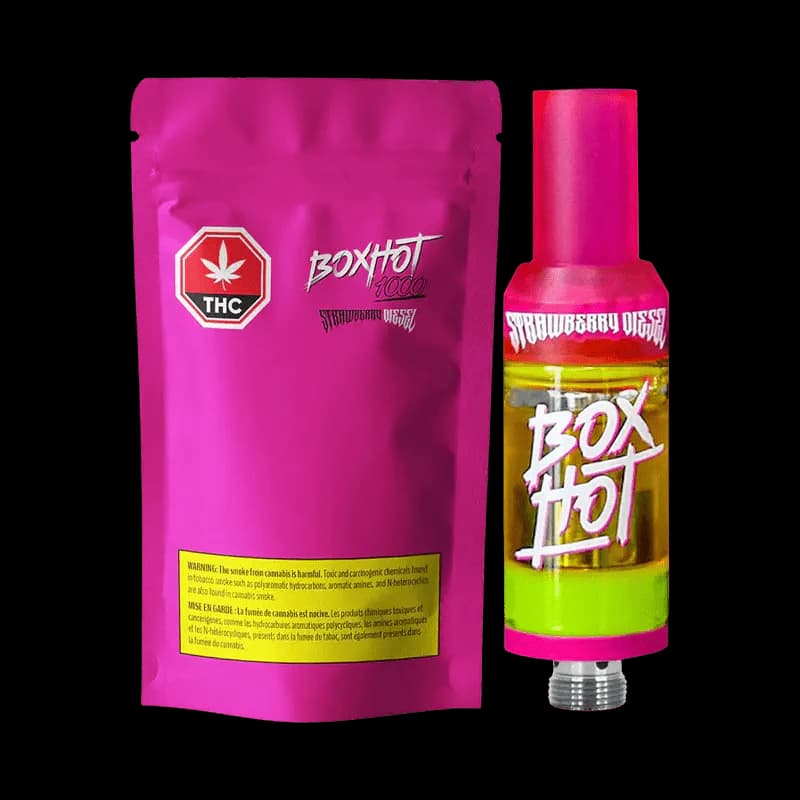 BOXHOT - BOXHOT Strawberry Diesel 1.2g Prefilled Vape Cartridge