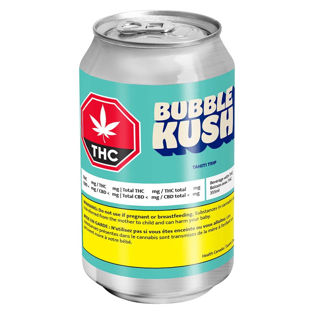 Bubble Kush - Tahiti Trip 355ml Soda