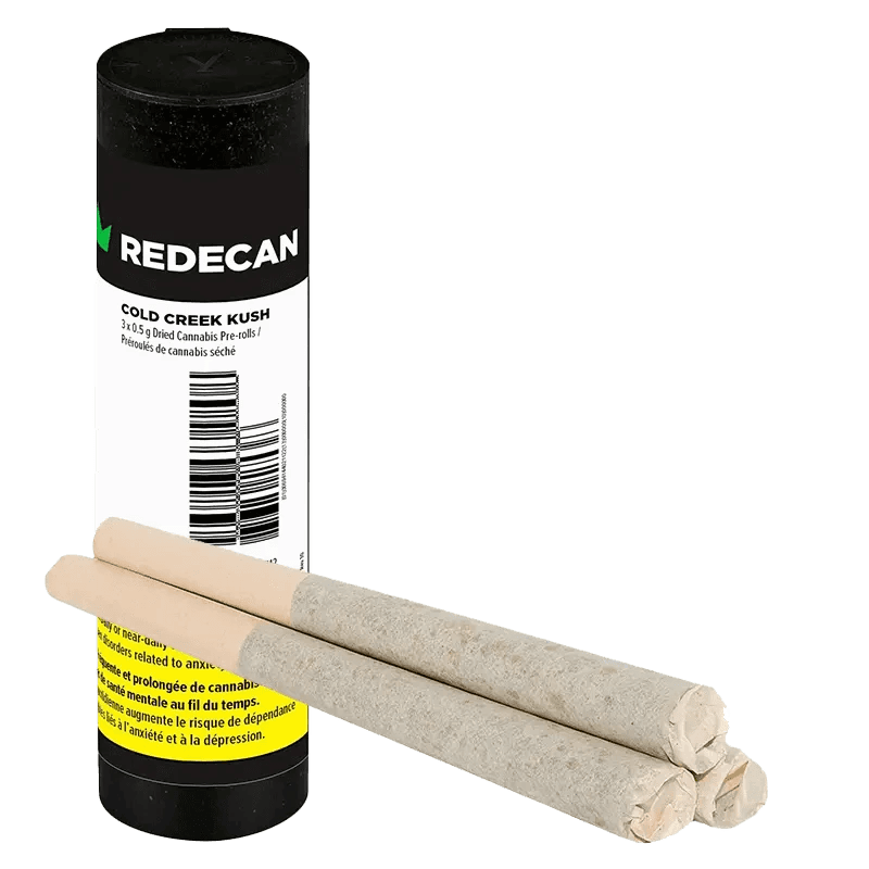 Redecan - Cold Creek Kush 5 x 0.5g Pre-Rolls