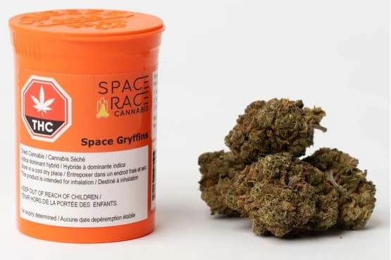 SPACE RACE CANNABIS - Space Gryffins 3.5g Dired Flower