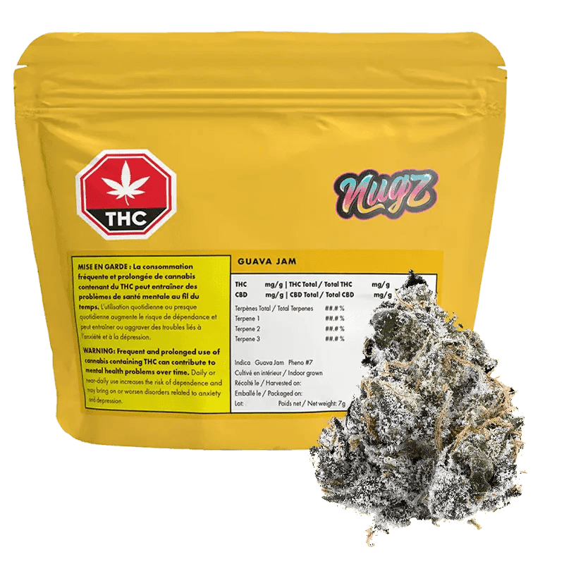 Nugz - Guava Jam 7g Dried Flower