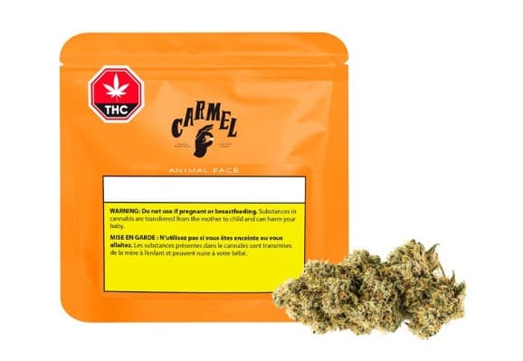 Carmel Cannabis - Animal Face 3.5g Dried Flower