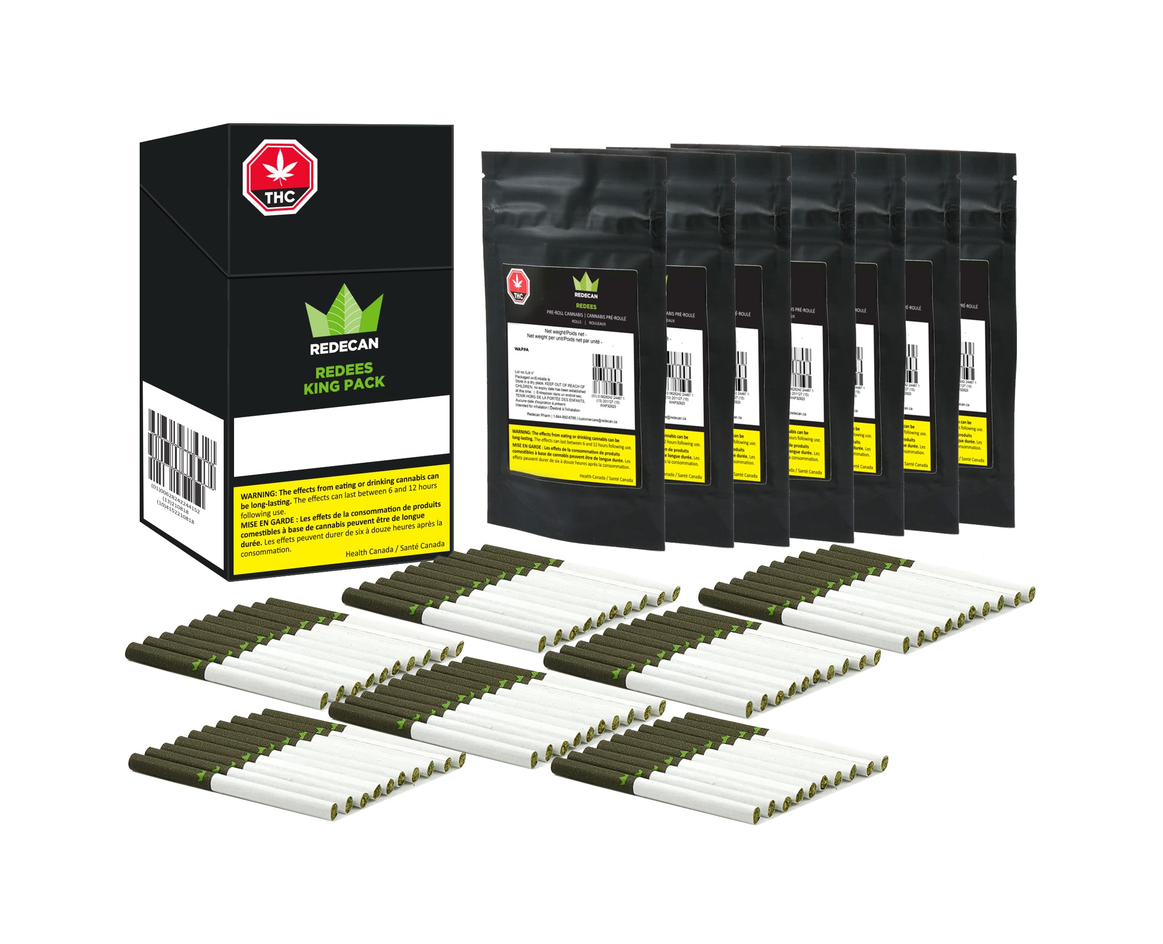 REDECAN REDEES - WAPPA 70 x 0.4 G PRE-ROLLS