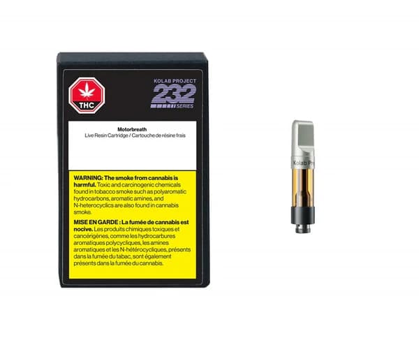 Kolab Project - Kolab Project 232 Series Motorbreath Pure Live Resin 1g Prefilled Vape Cartridge