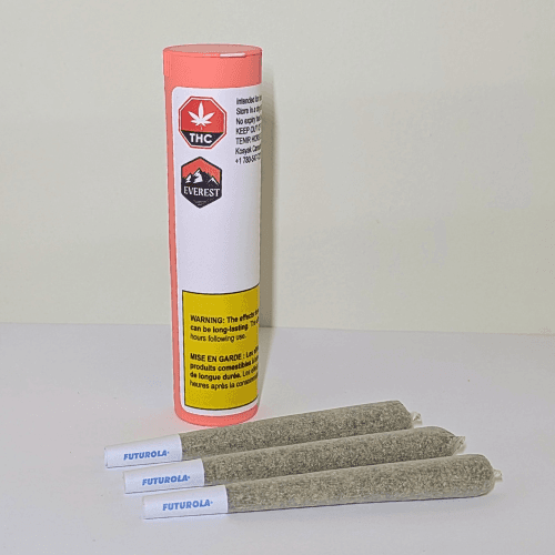 Everest - Iced Peach 3 x 1g Pre-Rolls