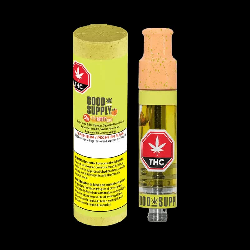 Good Supply - Good Supply Peach Bum 2g Prefilled Vape Cartridge