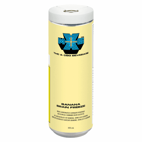 XMG+ - Banana Brain Freeze 355ml Beverage