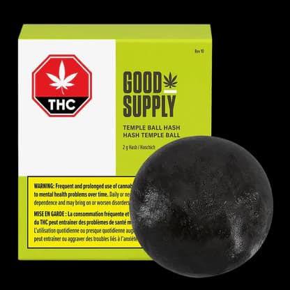 GOOD SUPPLY TEMPLE BALL 2 G HASH