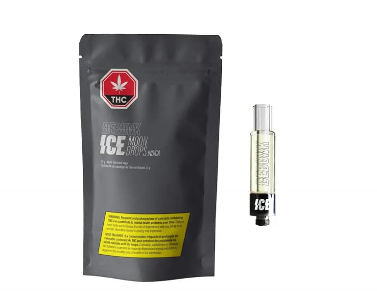 DEBUNK - ICE - Moon Drops 1.0g Prefilled Vape Cartridge