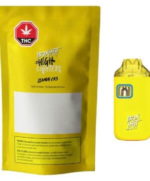 BOXHOT - Boxhot Highlighters Lemon CKS 1g Disposable Vape