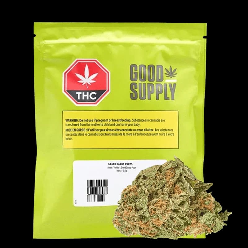 Good Supply - Grand Daddy Purps 28g Dried Flower