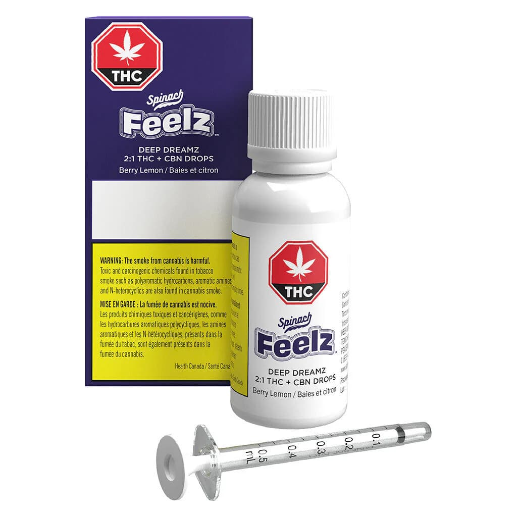 SPINACH FEELZ - 2:1 THC:CBN Oil 30ml