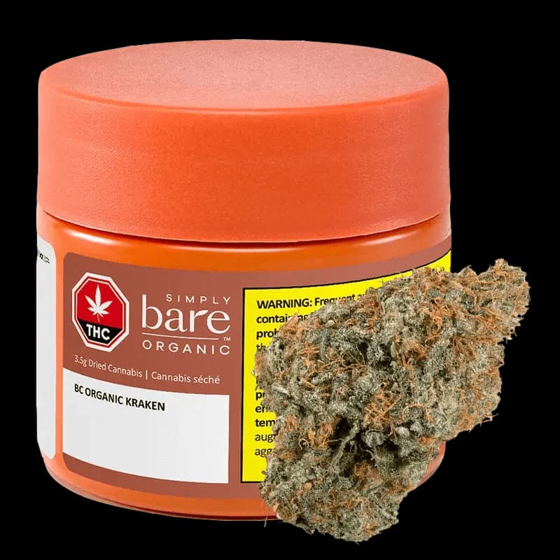 Simply Bare - BC Organic Kraken 3.5g Dried Flower