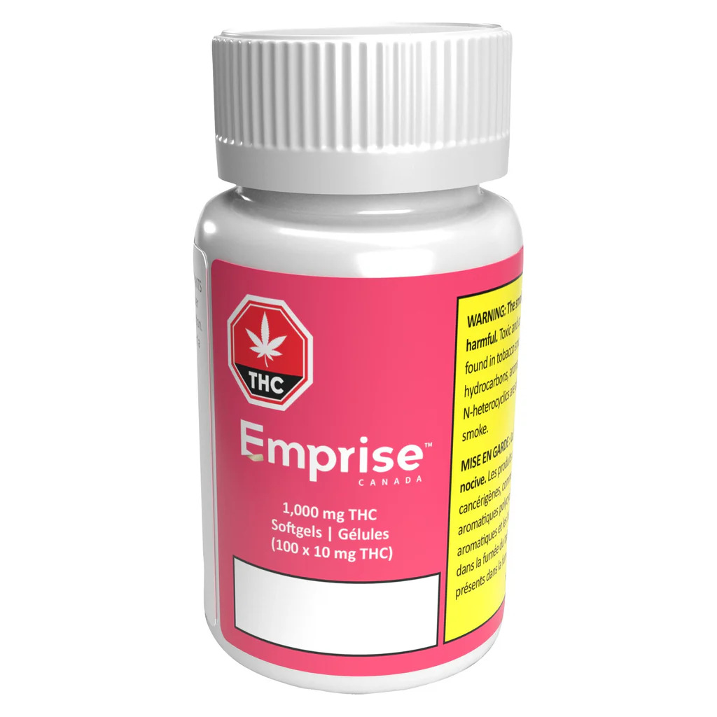 Emprise Canada - Maximum THC FSO in VHSO 100 x 0.34g Soft Gels