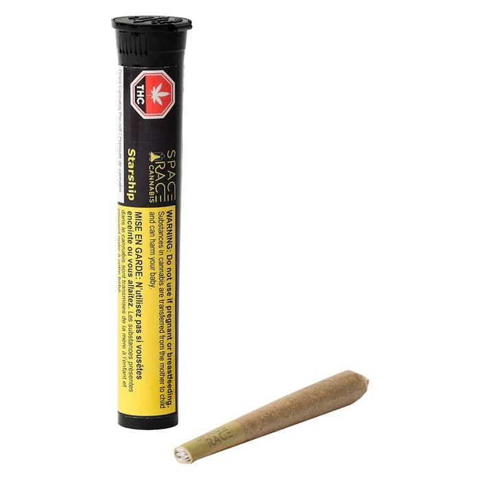 SPACE RACE CANNABIS - Starship 1 x 1g Pre-Roll