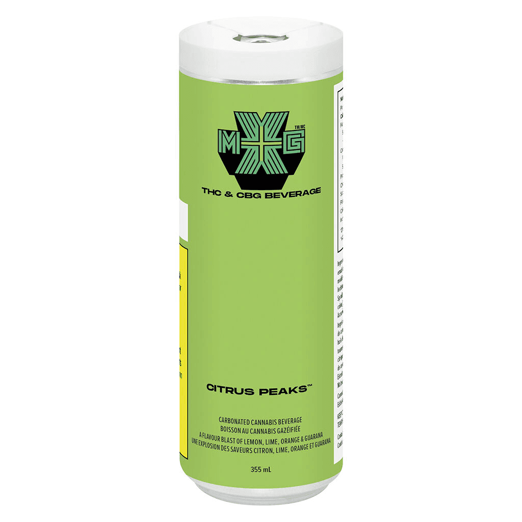 XMG+ - XMG+ Citrus Peaks (THC/CBG) 355ml