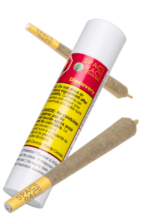 SPACE RACE CANNABIS - Discovery 2 x 1g Pre-Rolls