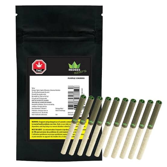 Redecan Redecan - Purple Churro Redees 10 x 0.4g Pre-Rolls 4g — Pre-Rolls