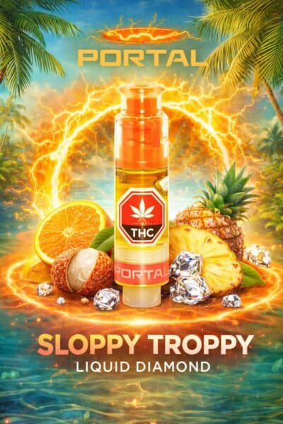 Portal - Sloppy Troppy Liquid Diamond 0.95g Prefilled Vape Cartridge by Portal - Vape Carts