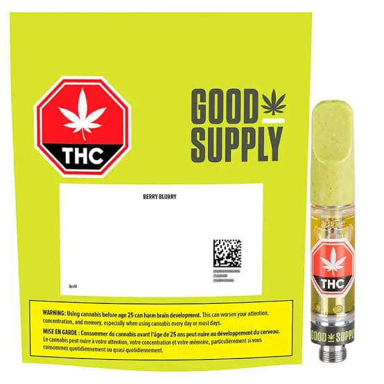 Good Supply Good Supply Berry Blurry 1g Prefilled Vape Cartridge 1g — Vape Carts