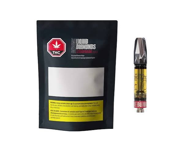 DEBUNK DEBUNK - Debunk Strawnana Liquid Diamond 1g Prefilled Vape Cartridge 4g — Vape Carts