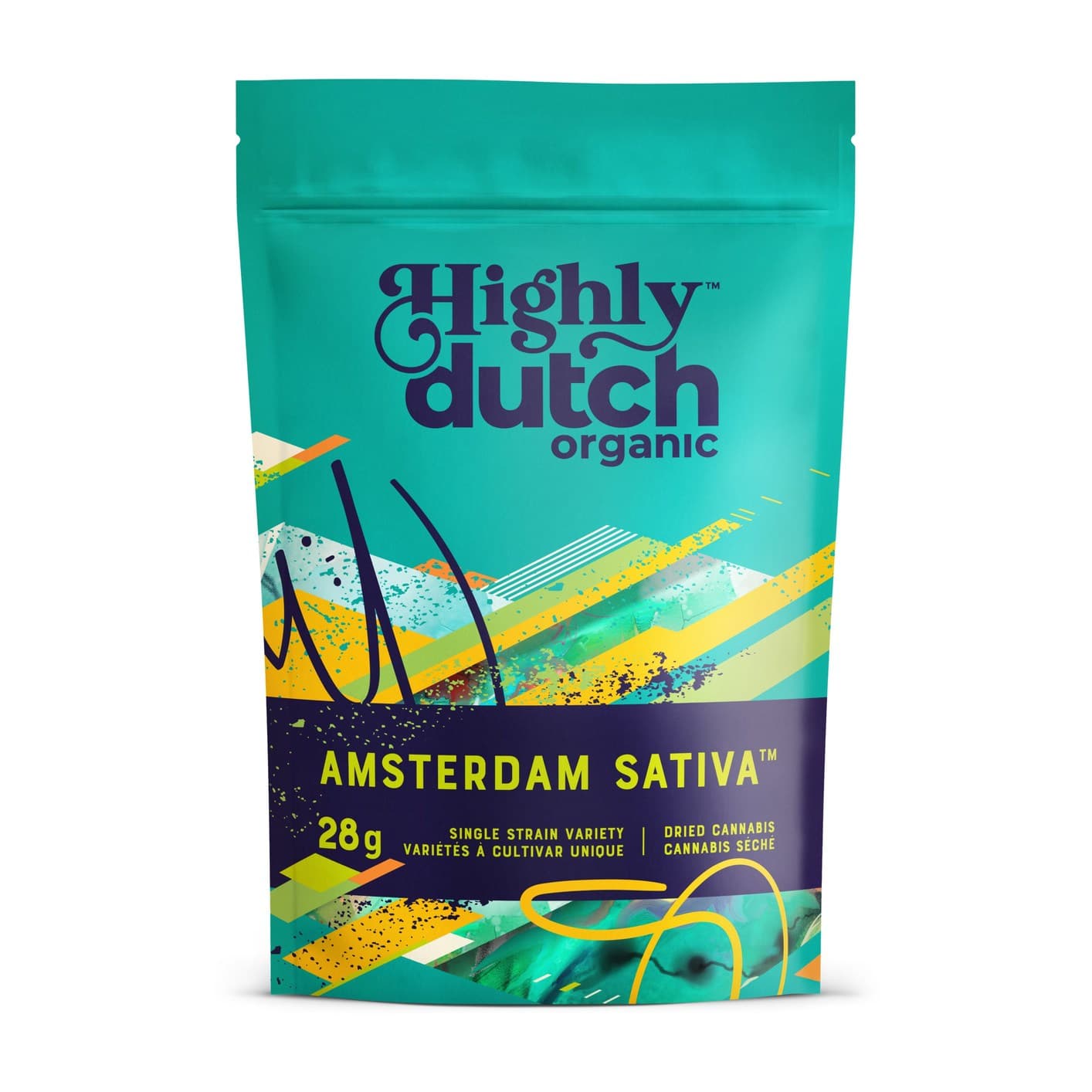 Highly Dutch Organic Highly Dutch Organic - Amsterdam Sativa 28g Dried Flower 28g — Flower