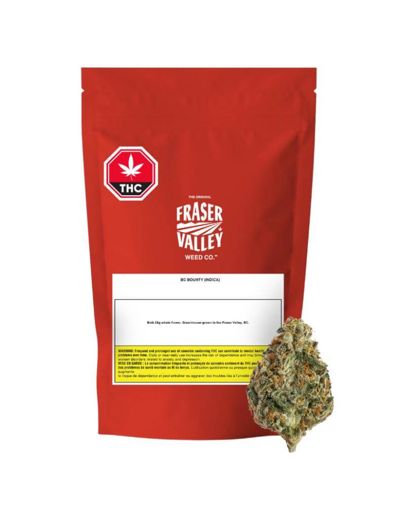BC Bounty 28g by The Original Fraser Valley Weed Co. - Flower