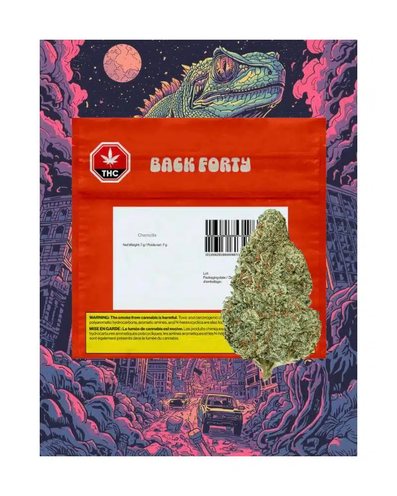 Back Forty Back Forty - Chemzilla 7g Dried Flower 7g — Flower