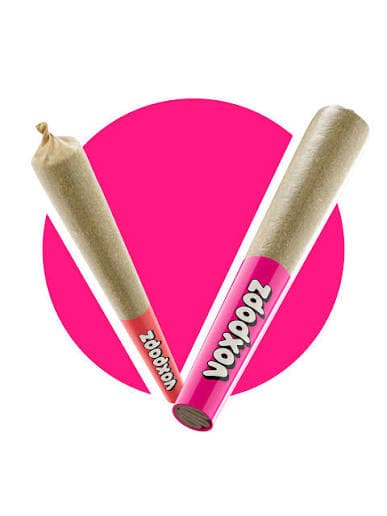 Vox Popz Vox Popz - Shufflez Sativa 2 x 0.5g Diamond Infused Pre-Rolls 1g — Infused Pre-Rolls