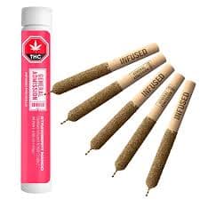 General Admission - Strawberry Mango 5 x 0.5g Distillate Infused Pre-Rolls by General Admission - Infused Pre-Rolls