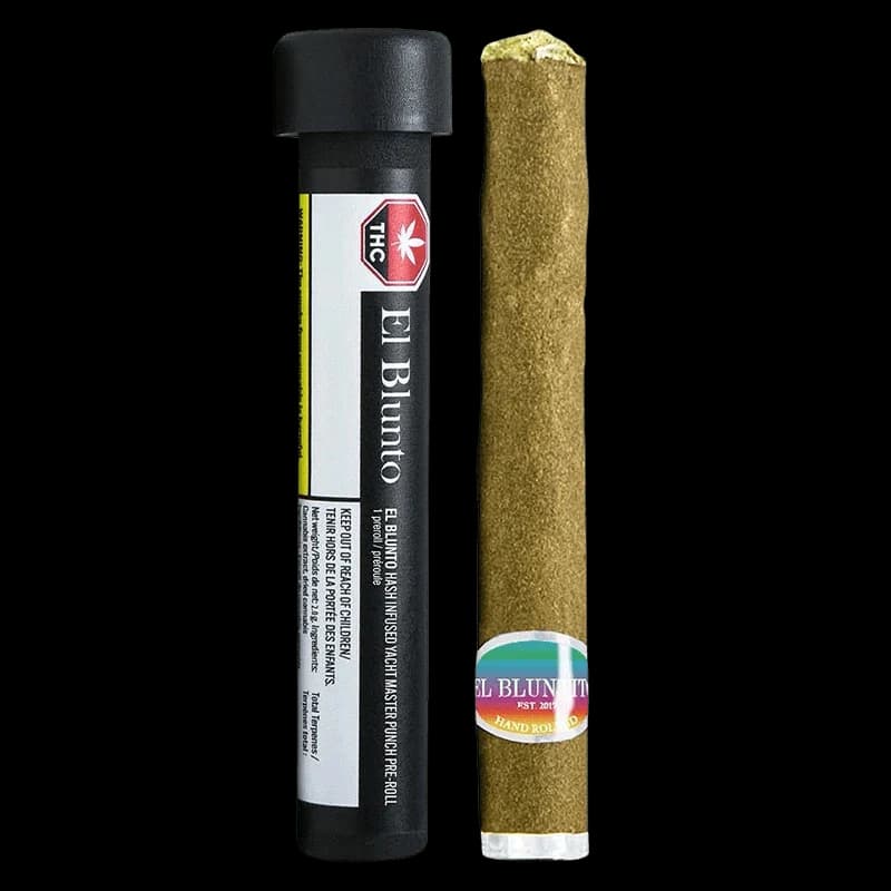 El Blunto - Yacht Master Punch 1 x 2g Hash Infused Pre-Roll by El Blunto - Infused Pre-Rolls