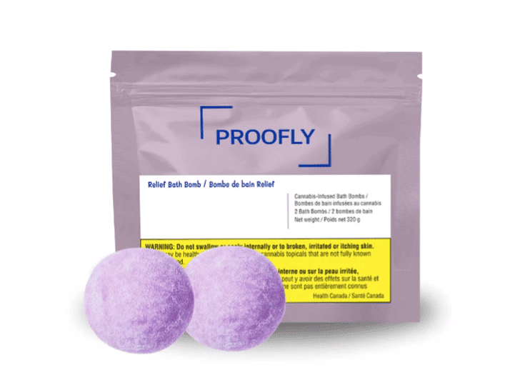 Proofly - Proofly Relief (CBD:CBG/2:1) 320 g Bath Bombs by Proofly - Topicals