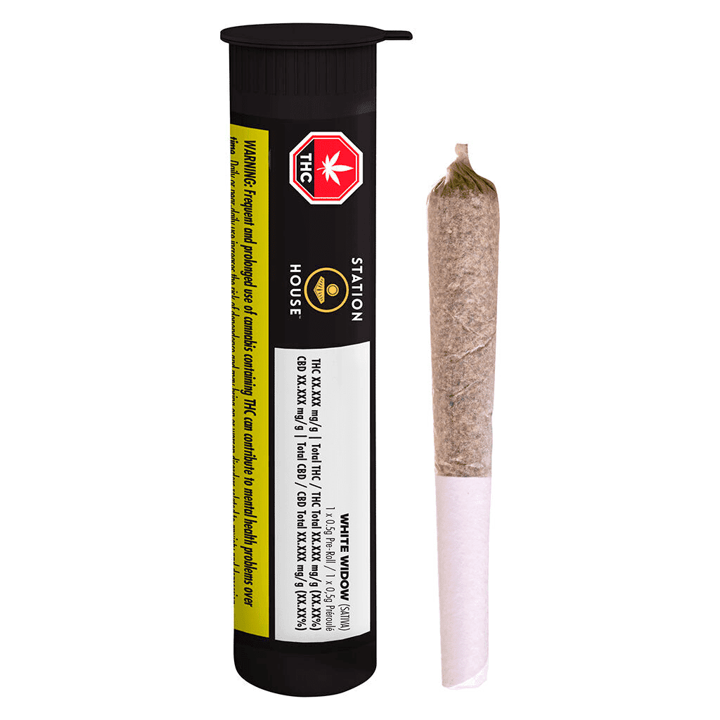 Station House - White Widow 1 x 0.5g Pre-Roll by Station House - Pre-Rolls