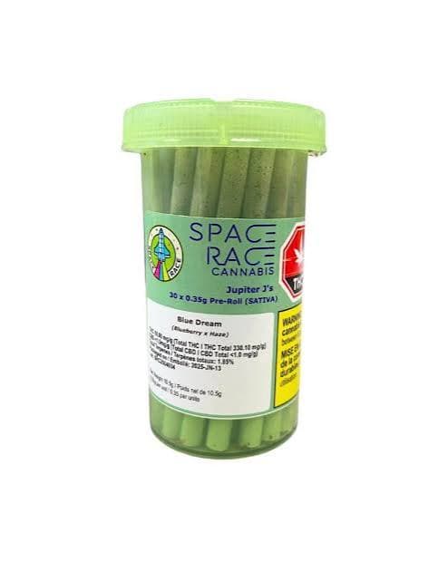 SPACE RACE CANNABIS SPACE RACE CANNABIS - Jupiter J's 30 x 0.35g Pre-Rolls 10.5g — Pre-Rolls