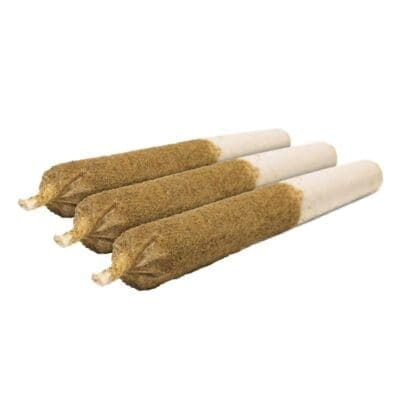 frootyhooty Wild Watermelon Coconut 3 x 0.5g Liquid Diamond & Live Rosin Kief Coated Infused Pre-Rolls 1.5g — Infused Pre-Rolls